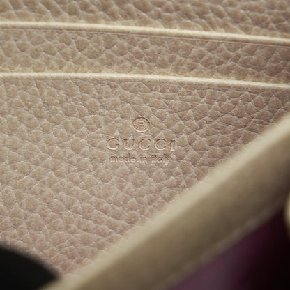Gucci Dionysus Chain Wallet Calfskin Cream SHW