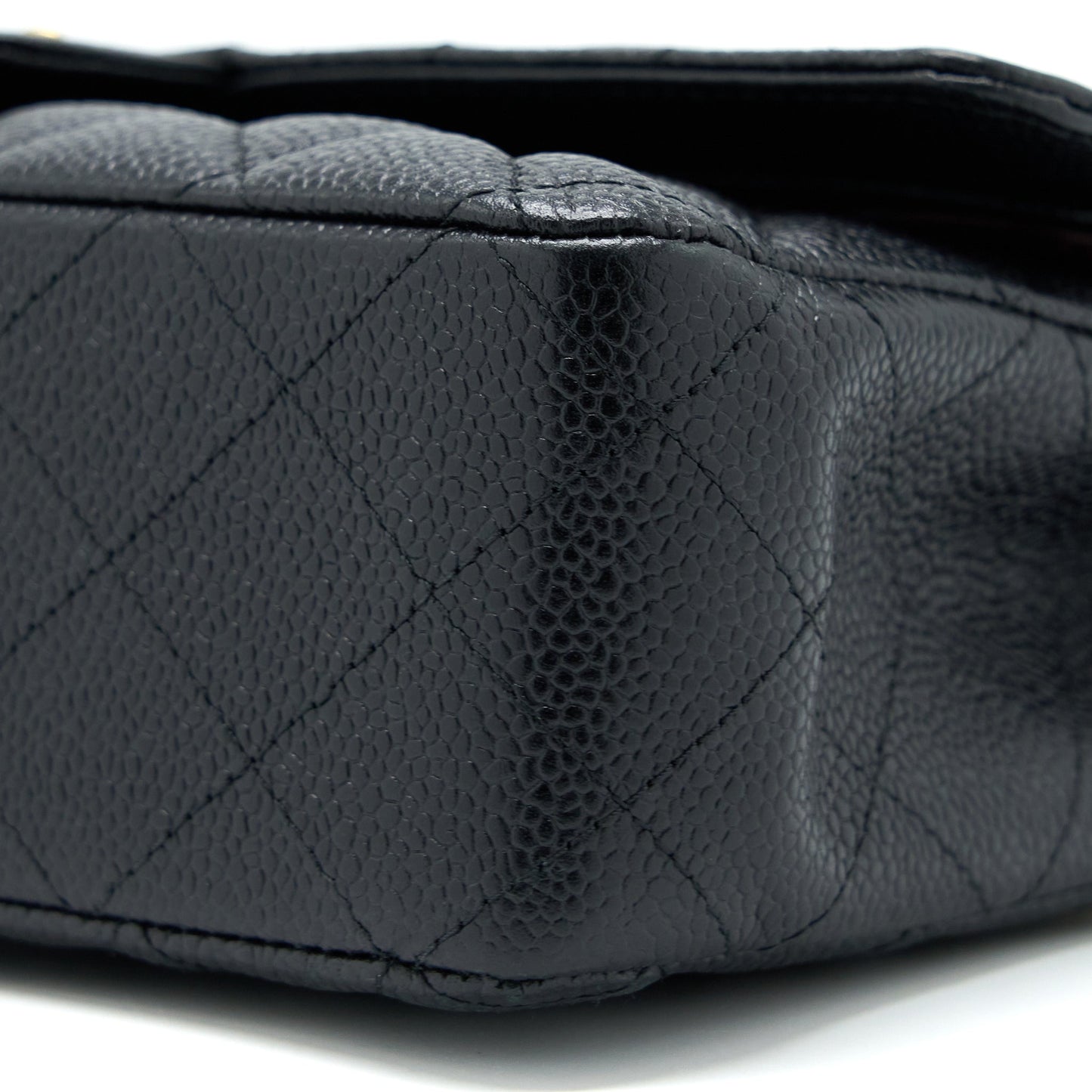 Chanel Medium Classic Double Flap Bag Caviar Black