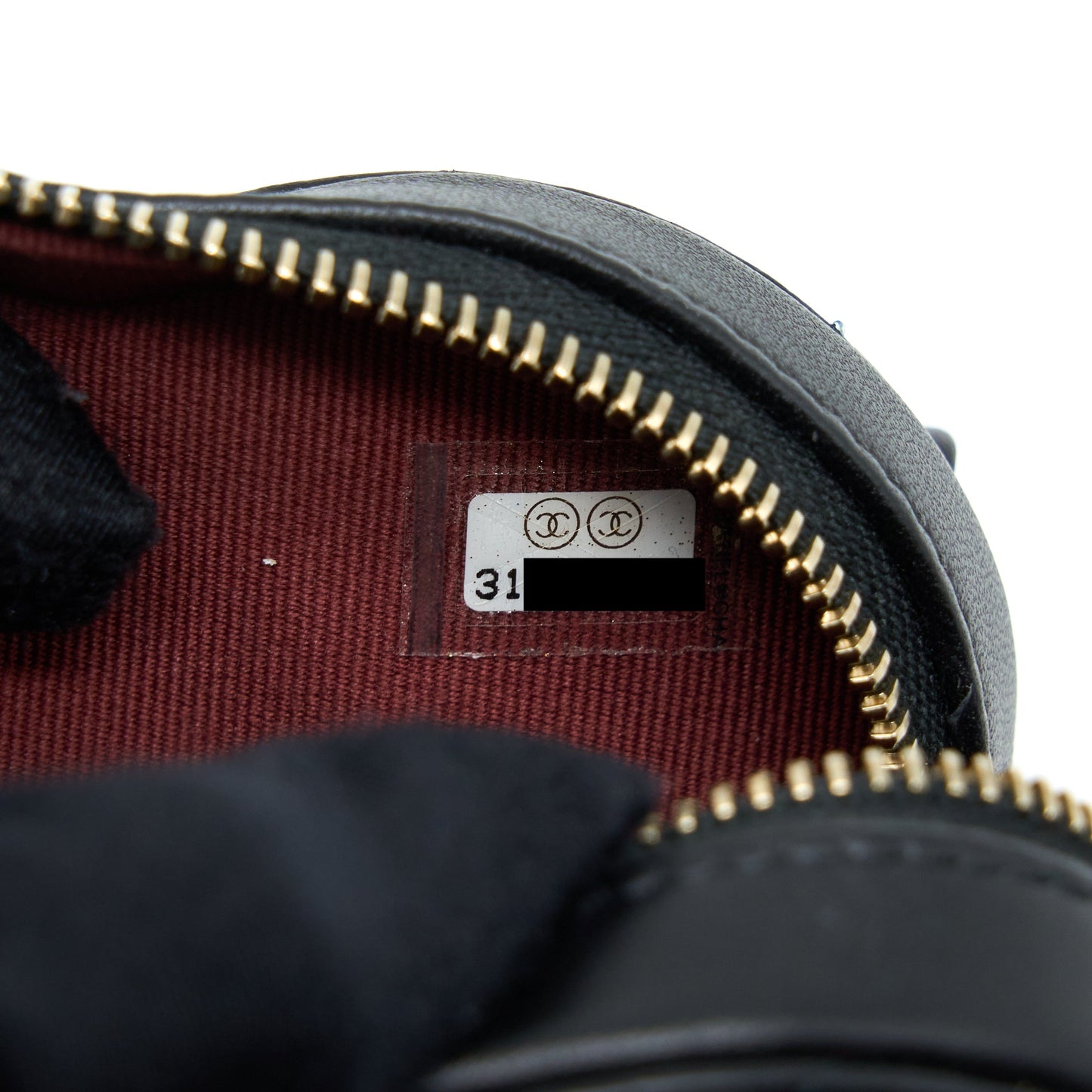 Chanel 22S Heart Belt Bag Lambskin Black L