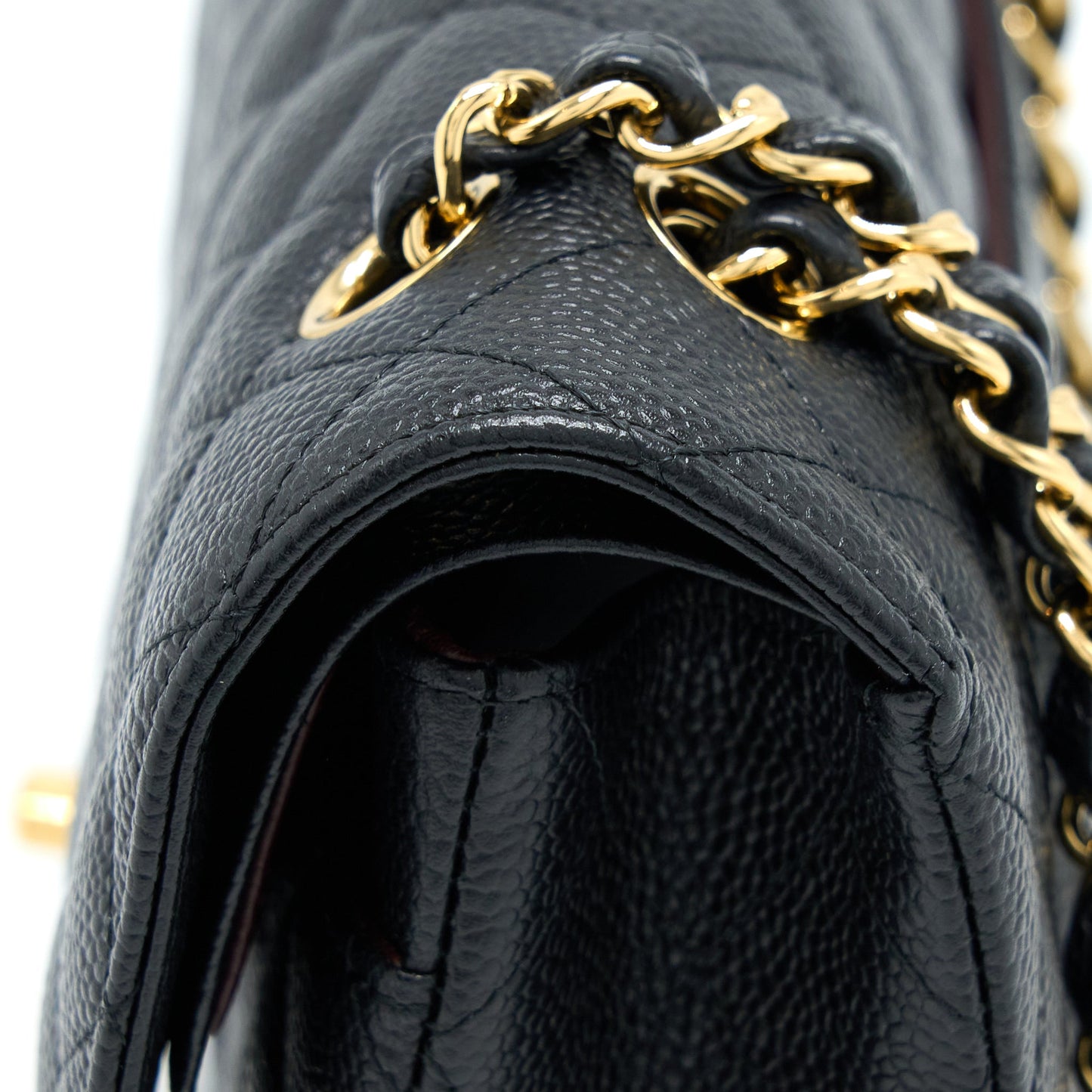 Chanel Medium Classic Double Flap Bag Caviar Black