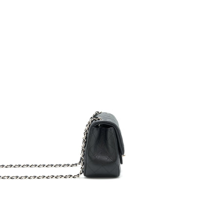 Chanel Mini square flap bag Caviar black