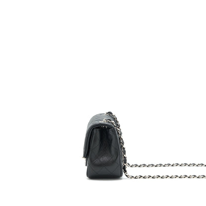 Chanel Mini square flap bag Caviar black