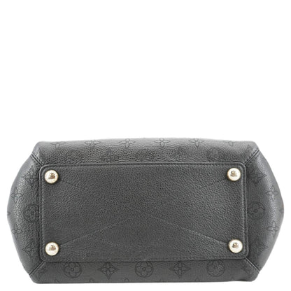 LOUIS VUITTON Babylone Monogram Mahina Leather Shoulder Bag Black