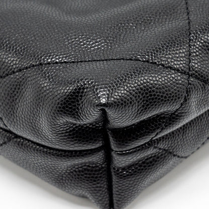 Chanel Mini 22 Bag Caviar Black  (Microchip)