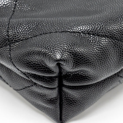 Chanel Mini 22 Bag Caviar Black  (Microchip)