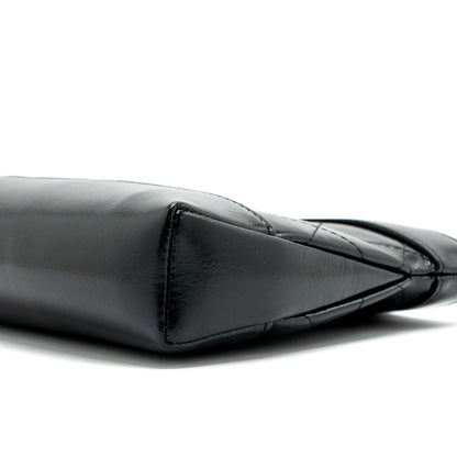 Chanel 24C mini 31 clutch with chain shiny calfskin black L (microchip)