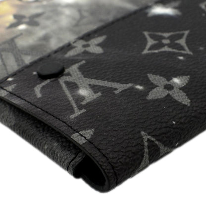 LOUIS VUITTON Galaxy Pochette Monogram Canvas Pouch Grey