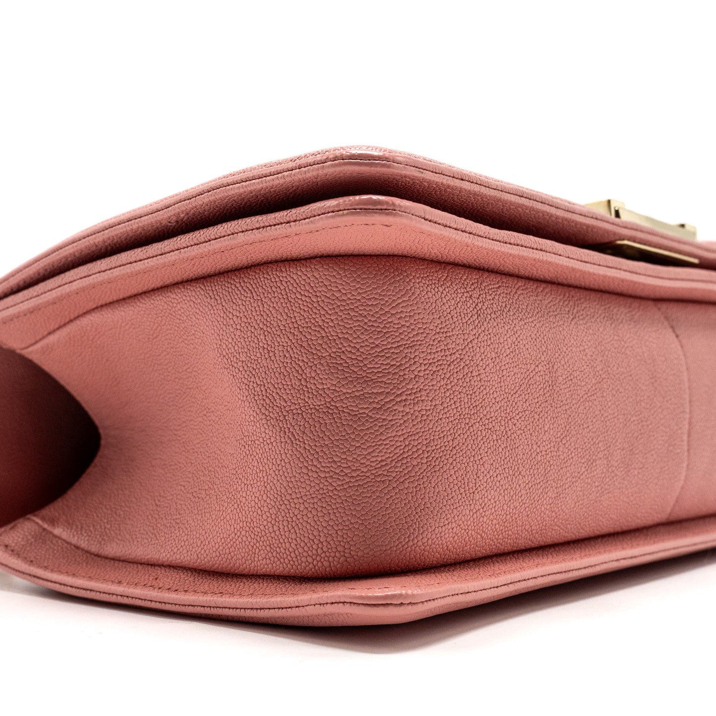 Chanel Medium Boy Bag Caviar Pink L