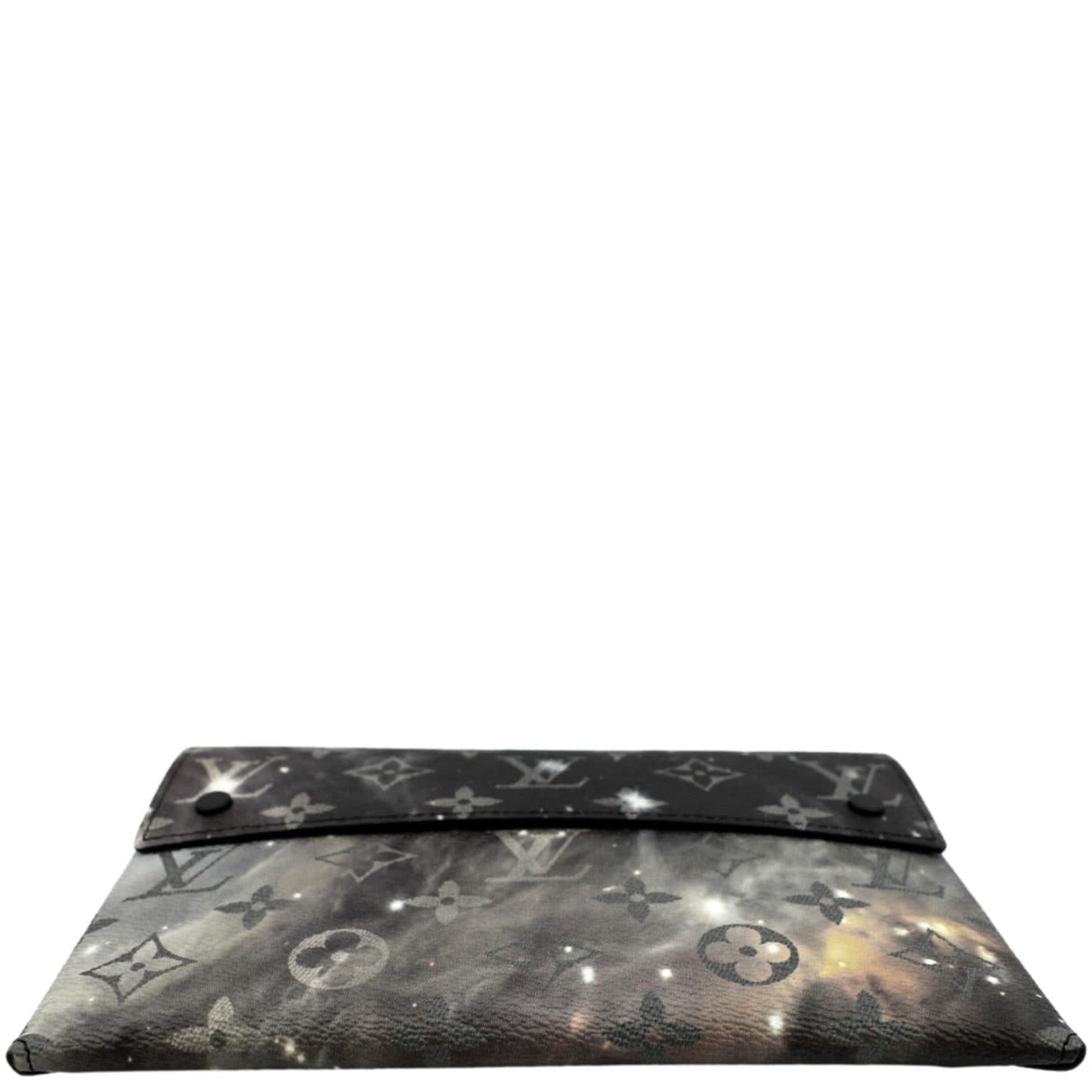 LOUIS VUITTON Galaxy Pochette Monogram Canvas Pouch Grey