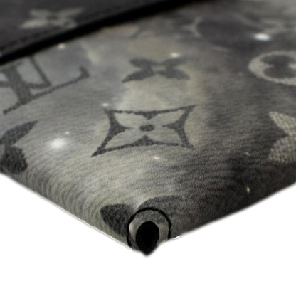 LOUIS VUITTON Galaxy Pochette Monogram Canvas Pouch Grey
