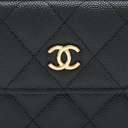 Chanel Mini Crossbody Bag Caviar Black