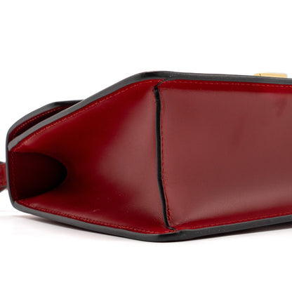 Gucci Sylvie shoulder bag calfskin red