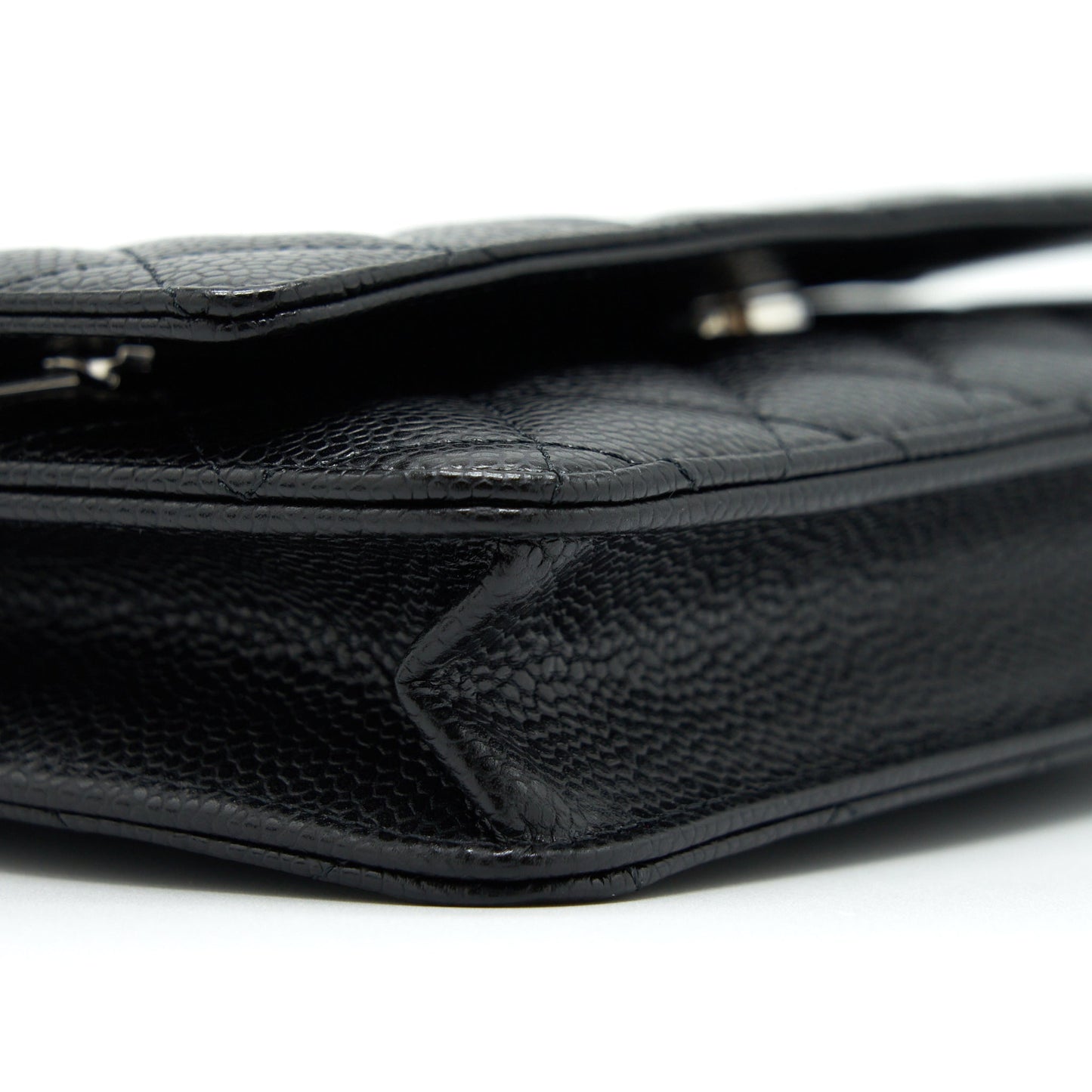Chanel Classic Wallet On Chain Caviar Black