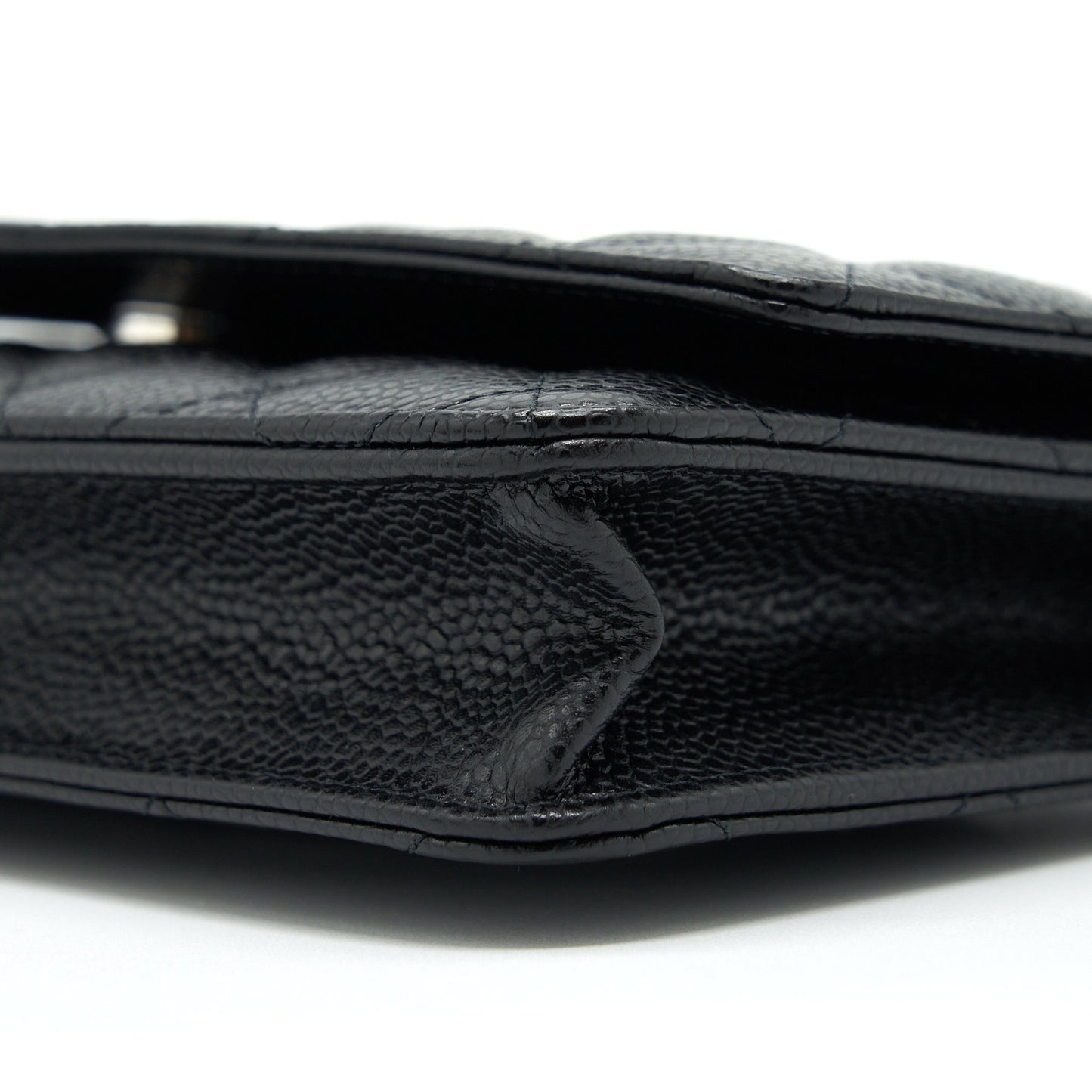 Chanel Classic Wallet On Chain Caviar Black