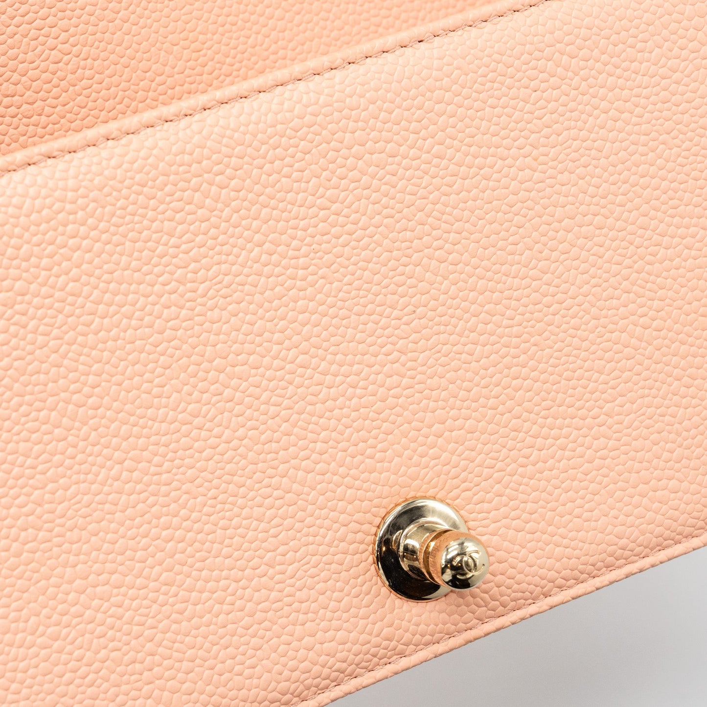Chanel Small Boy Bag Caviar Light Pink L