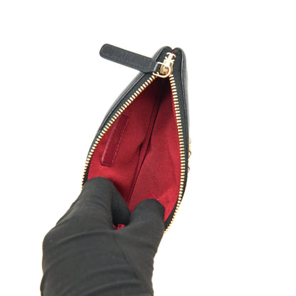 Chanel 19 Mini Pouch Lambskin Black