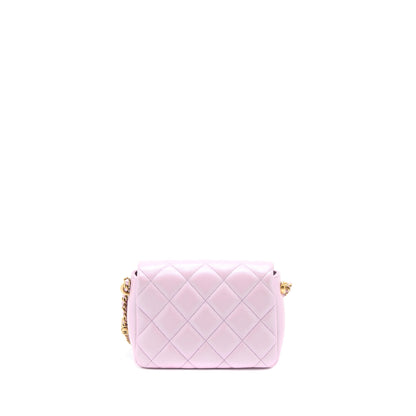 Chanel 21K My Perfect Mini Flap Bag Caviar Pink  (Microchip)