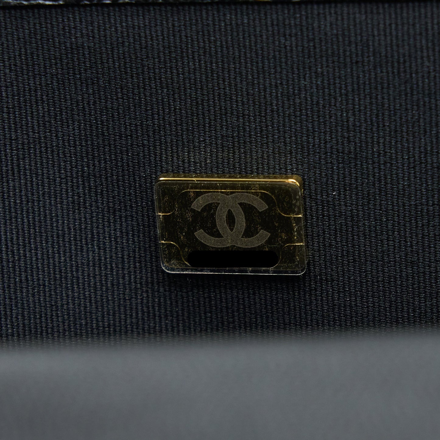 Chanel 22K Large Backpack Caviar Black Brushed  (Microchip)