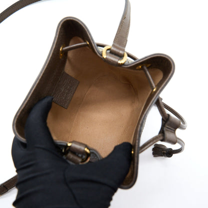 Gucci Ophidia Mini GG Bucket Bag GG Supreme Canvas