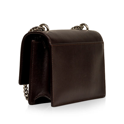 Saint Laurent Mini Sunset Bag - Purple