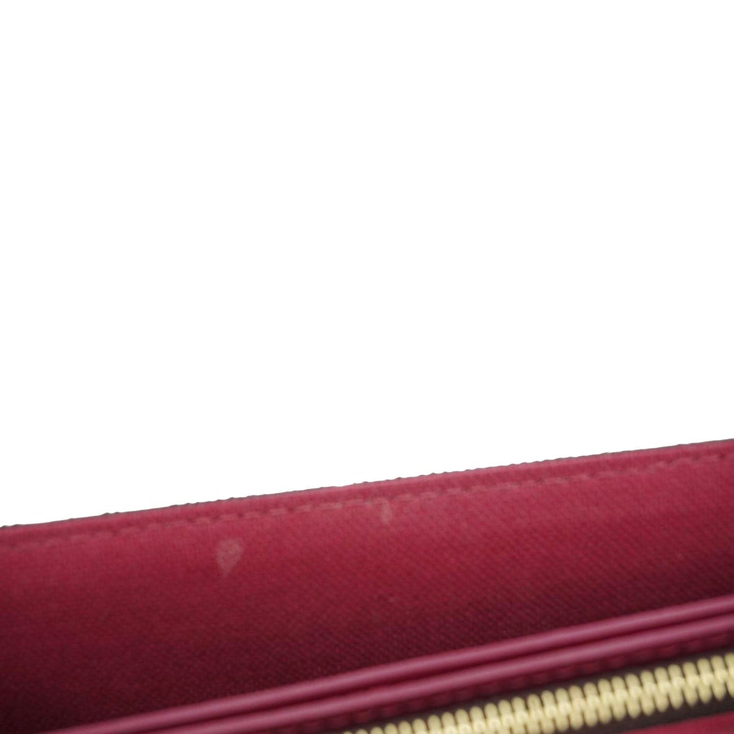 LOUIS VUITTON Felicie Pochette Monogram Canvas Crossbody Bag Brown