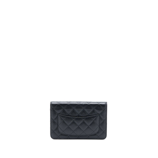 Chanel Classic Wallet on Chain Caviar Black
