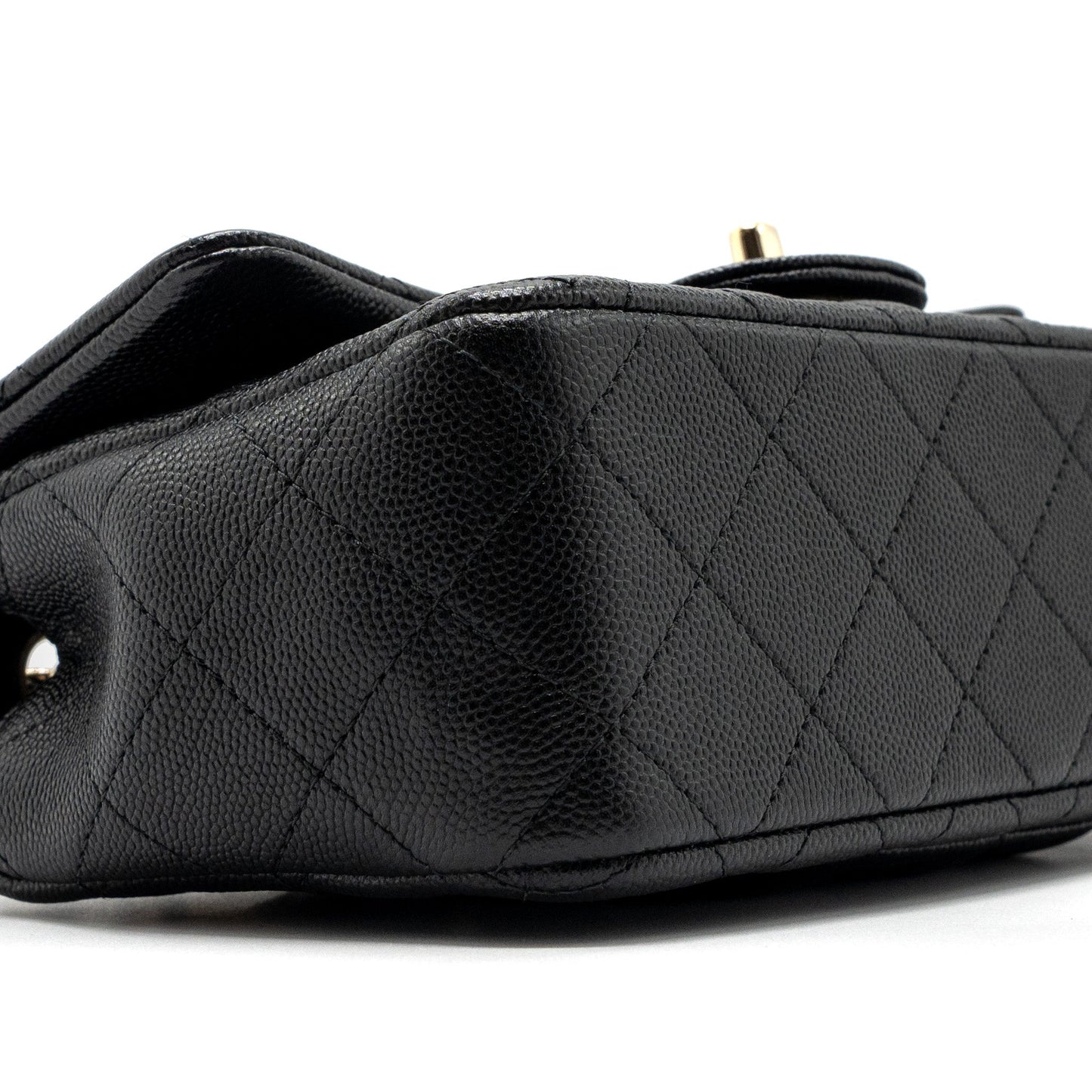 Chanel Classic Mini Rectangular Flap Bag Caviar Black
