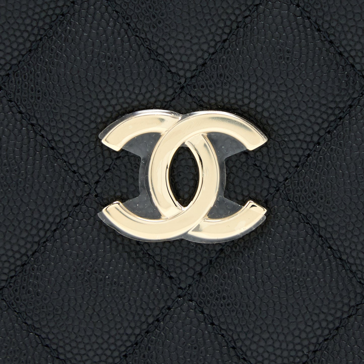 Chanel 22S Mini Bucket Bag Caviar Black L (Microchip)