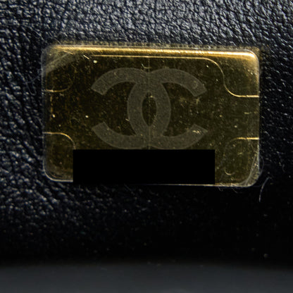 Chanel 22S Mini Bucket Bag Caviar Black L (Microchip)