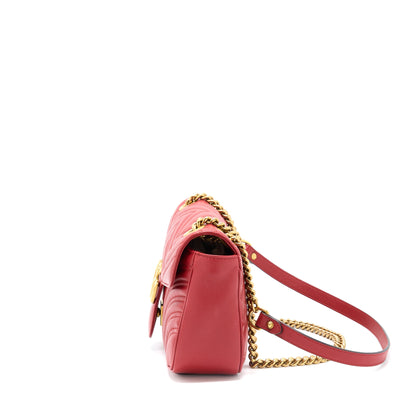 Gucci Small GG Marmont Bag Red
