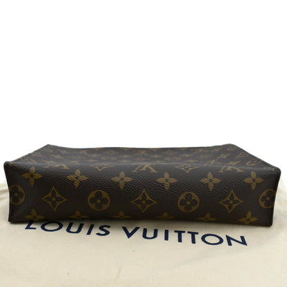 LOUIS VUITTON Toiletry 26 Monogram Canvas Cosmetic Pouch Brown