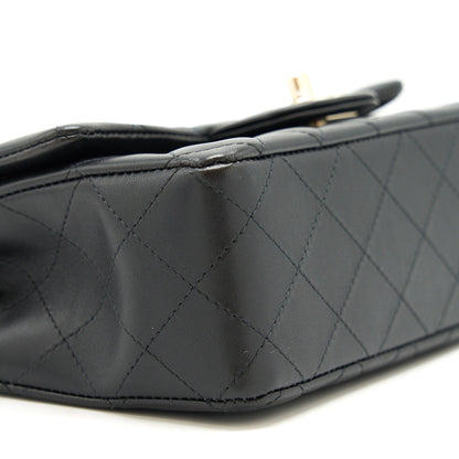 Chanel Mini rectangular flap Bag Lambskin Black L
