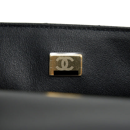 Chanel Mini rectangular flap Bag Lambskin Black L
