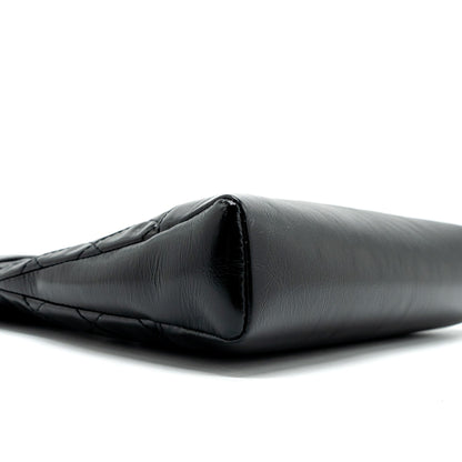 Chanel 23C mini 31 bag shiny calfskin black L (microchip)