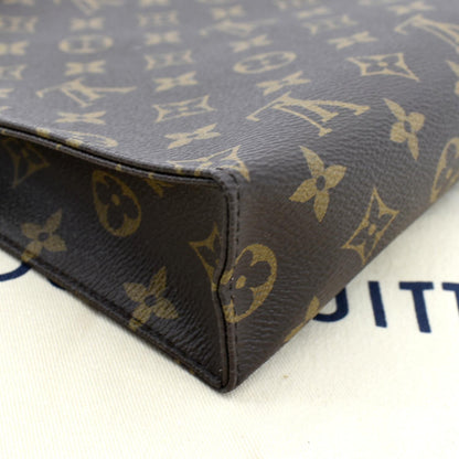 LOUIS VUITTON Toiletry 26 Monogram Canvas Cosmetic Pouch Brown