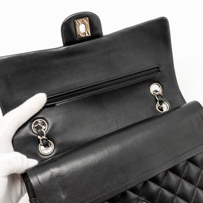 Chanel Medium Classic Double Flap Bag Lambskin BLACK