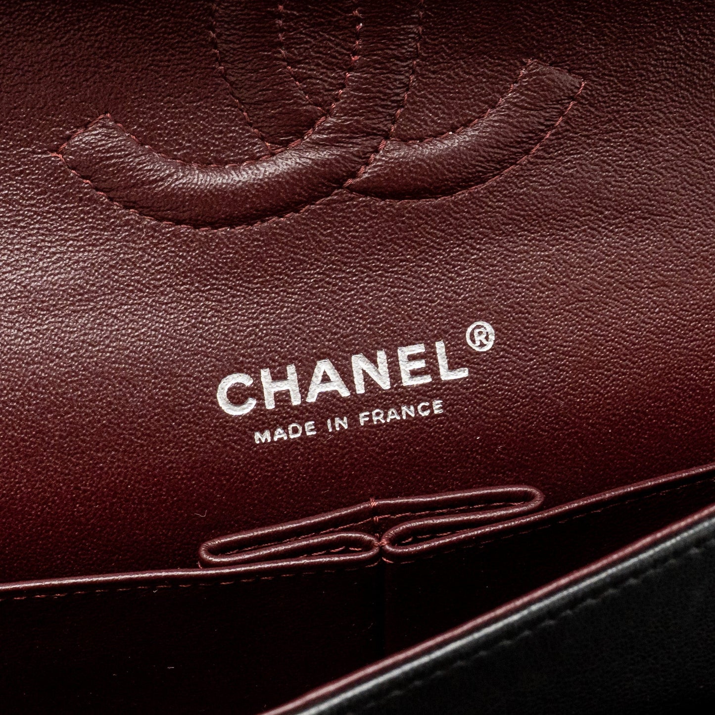 Chanel Medium Classic Double Flap Bag Lambskin BLACK