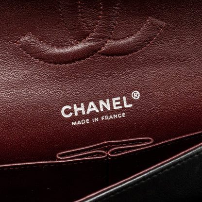 Chanel Medium Classic Double Flap Bag Lambskin BLACK