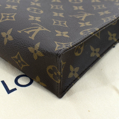 LOUIS VUITTON Toiletry 26 Monogram Canvas Cosmetic Pouch Brown