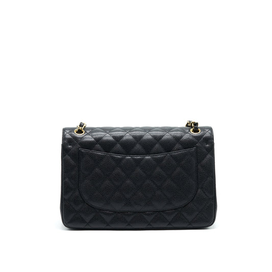CHANEL JUMBO CLASSIC DOUBLE FLAP CAVIAR BLACK