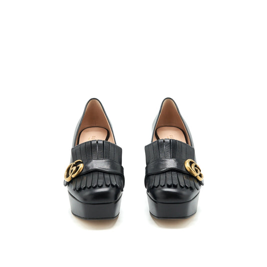 Gucci Size 38.5 GG High-Heel pump Shoes