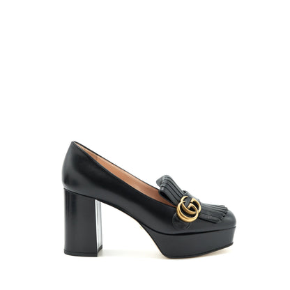 Gucci Size 38.5 GG High-Heel pump Shoes