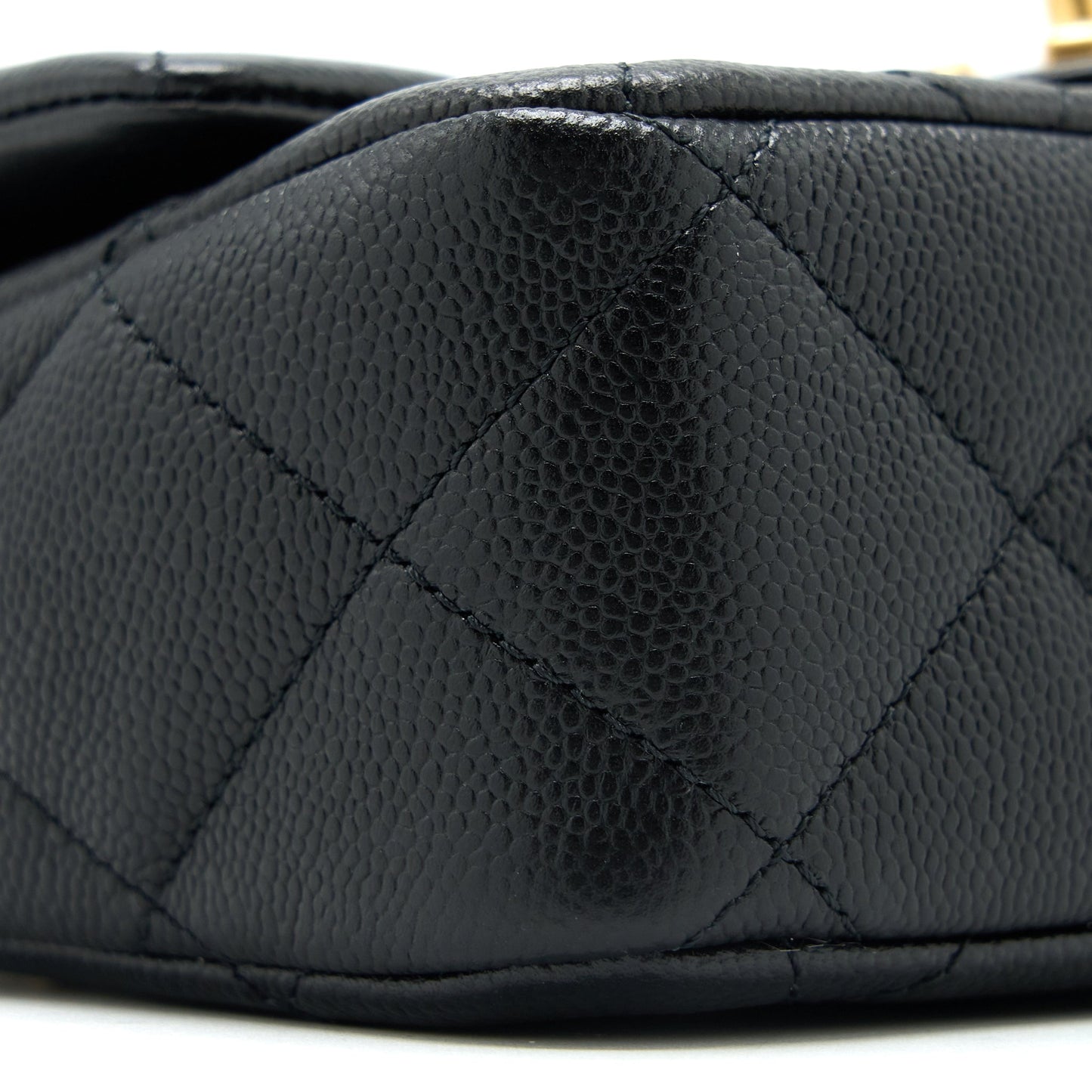Chanel 23P Coco Love Flap Bag Caviar Black  (Microchip)