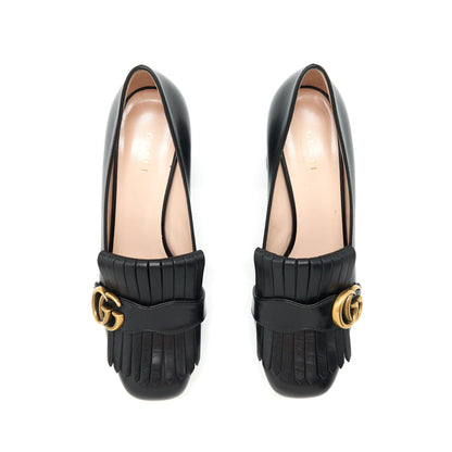 Gucci Size 38.5 GG High-Heel pump Shoes