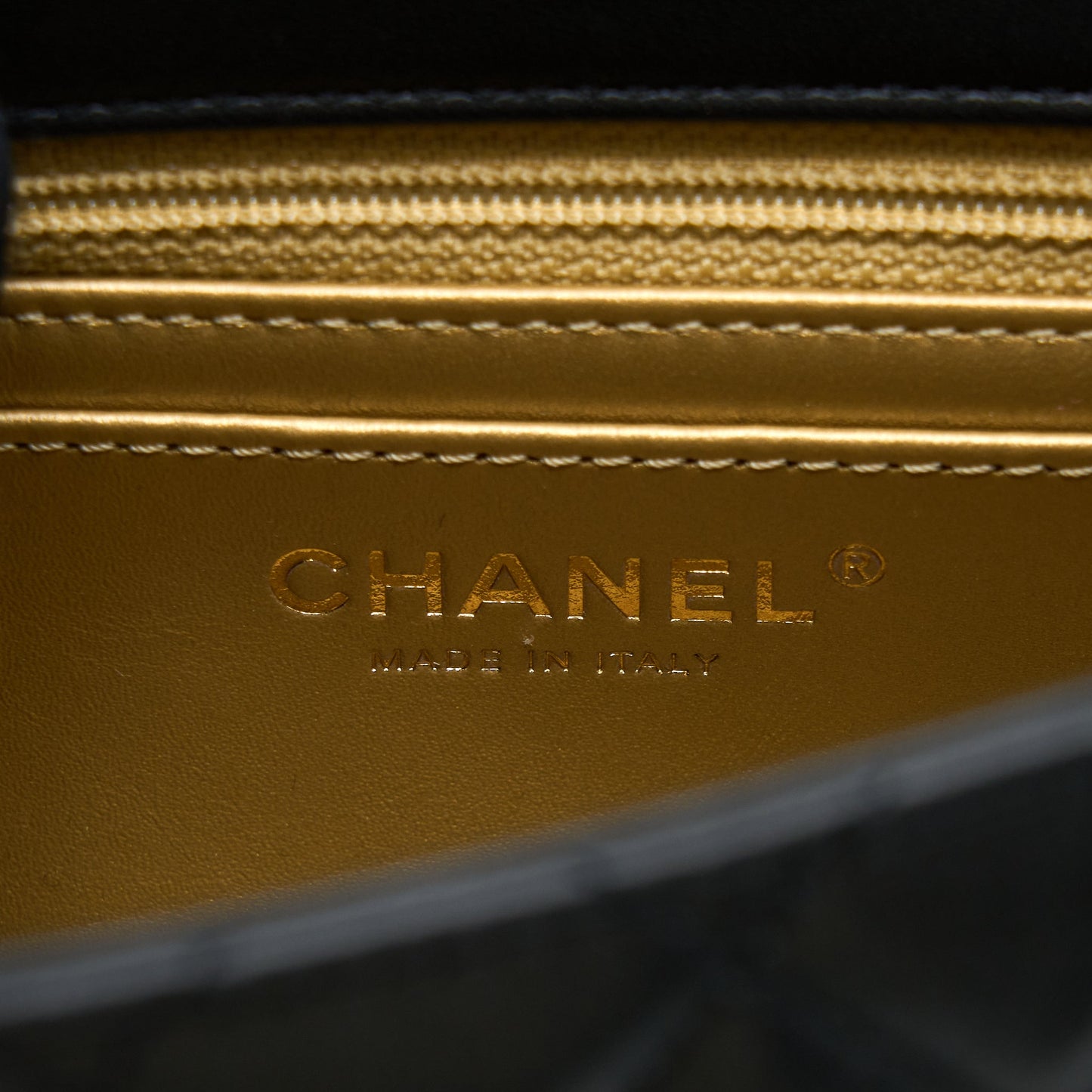 Chanel Pearl Crush Mini Square Flap Bag Lambskin Black Brushed  (Microchip)