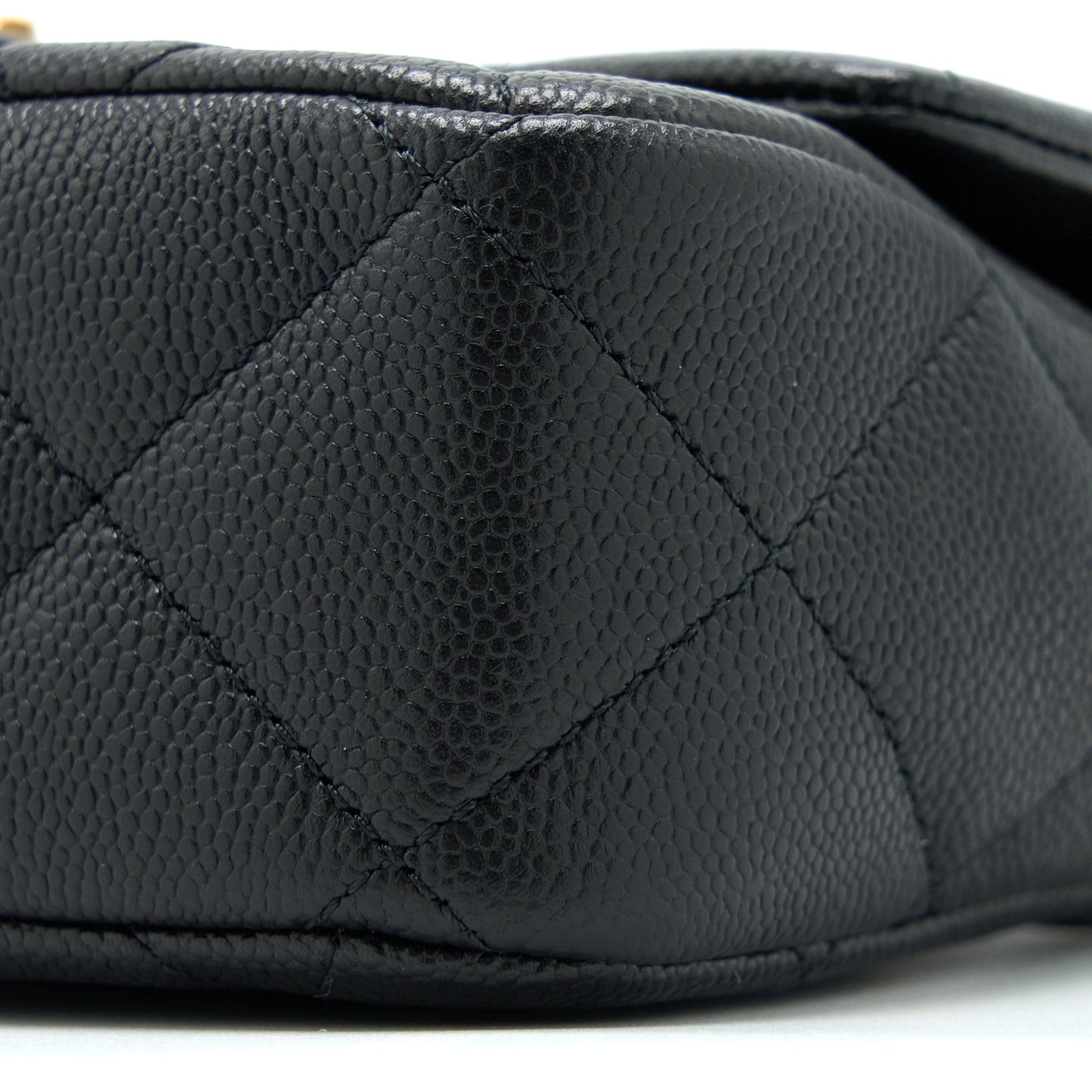 Chanel 23P Coco Love Flap Bag Caviar Black  (Microchip)