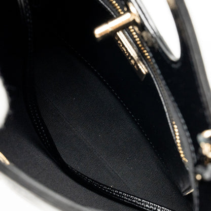 Chanel Mini 31 Bag Shiny Lambskin Black L (microchip)
