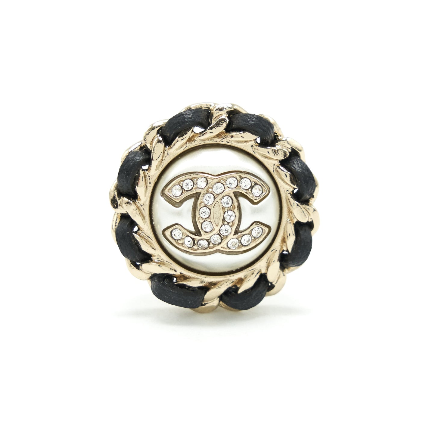Chanel 22P Round Ear Clip L