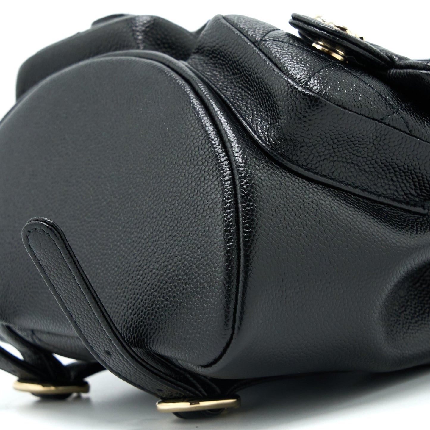 Chanel 23P Mini Triple Pack Backpack Caviar Black L (Microchip)