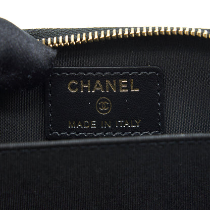 Chanel Zipped Coin Purse Bracelets in Shiny Lambskin